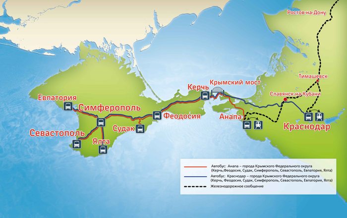 Прямой Поезд Москва Симферополь Через Керчь Расписание